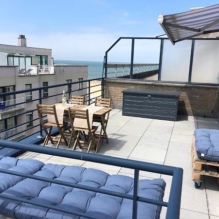 Апартаменти Seaview Penthouse Остенде Екстер'єр фото